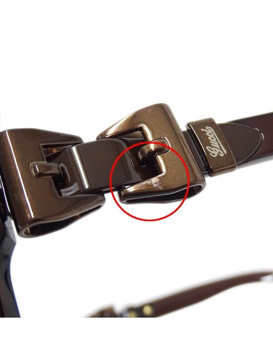 Gucci Sunglasses Brown S Ribbon Belt Gradient Summer Eyewear main image 8